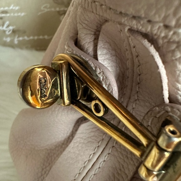 Chloe Paraty Blush Pink Leather Handbag - Picture 4 of 14